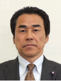 三宅村議会議長、 谷寿文さんの顔写真